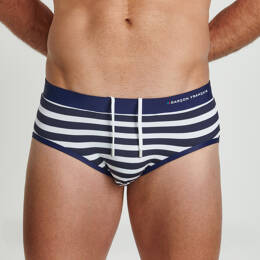 Slip de bain Marinière - broderie