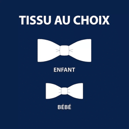 Noeud papillon Enfant / Bébé | Tissu au choix (Couleur ou Motif: Laine Rose dragée, Dimensions: Enfant : 1 - 8 ans)
