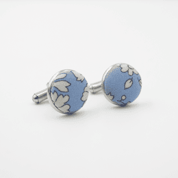 Boutons de manchette Liberty Capel Bleu Ciel