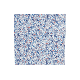 Pochette de costume Liberty Eloïse Bleu