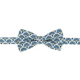 Noeud papillon enfant à plumes bleu (Dimensions: Enfant : 1 - 8 ans)