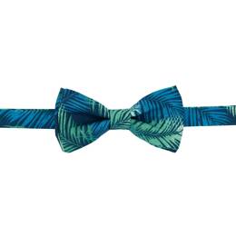 Noeud papillon enfant Tropical vert bleu (Dimensions: Bébé : 0 - 1 ans)