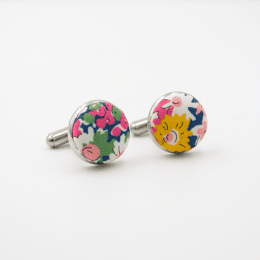 Boutons de manchette Liberty Libby Tangerine