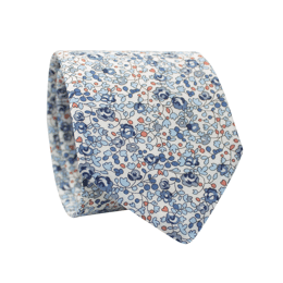 Cravate Liberty Eloïse bleu