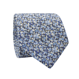 Cravate Liberty Pepper Bleu