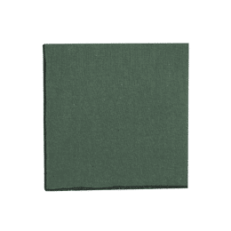Pochette de costume Lin vert foncé