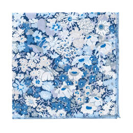 Pochette de costume Liberty Thorpe Bleu