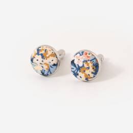 Boutons de manchette Liberty Connie bleu