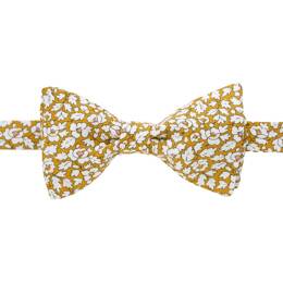 Nœud papillon Liberty Feather Moutarde