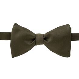 Nœud papillon Satin Vert sapin