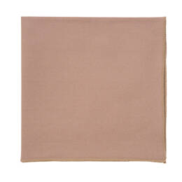 Pochette de costume unie Cappuccino