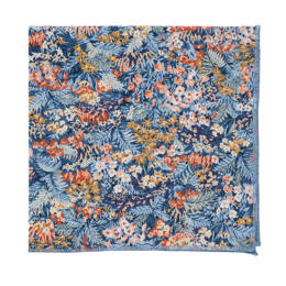 Pochette de costume Liberty Connie Bleu