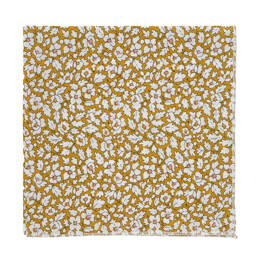 Pochette de costume Feather Moutarde