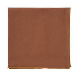 Pochette de costume unie Marron