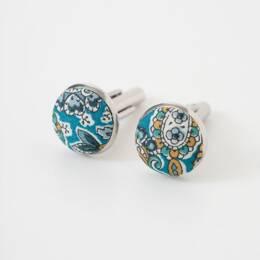 Boutons de manchette Liberty Lee Major vert