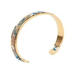 Bracelets en laiton plaqué or Liberty Margaret camel