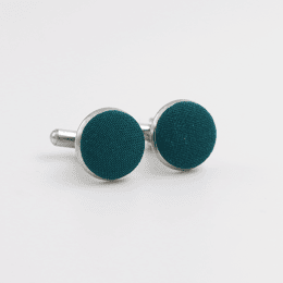 Boutons de manchette Bleu Canard