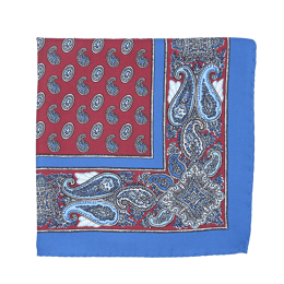 Pochette de costume Soie Sartorial Bordeaux