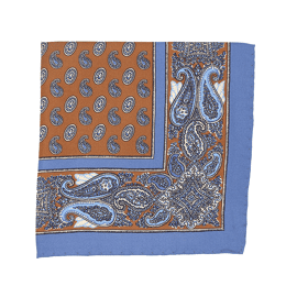 Pochette de costume Soie Sartorial Marron