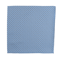 Pochette de costume Bulle Bleu