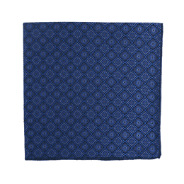 Pochette de costume Losanges Bleu Marine