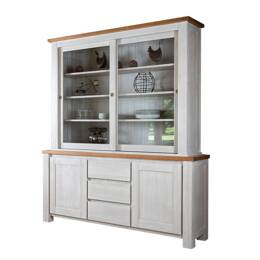 Composition vitrine 2 portes sur enfilade VOLDA