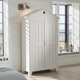 Armoire 2 portes style cabanon de plage