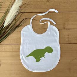 Bavoir Bébé T-Rex (P)