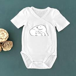 Body Bébé Ours Polaires Couchés