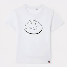 T-Shirt Enfant Renard Endormi