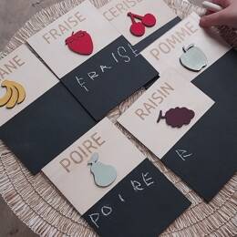 Les Mots du Potager - Cartes d'apprentissage