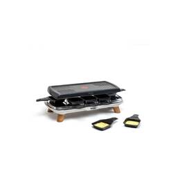 GOURMET 3 EN 1 GRILL PLANCHA 8 COUPELLES PROFONDES 1350W RE610D12