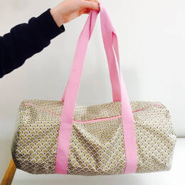 SAC POLOCHON DORÉ ROSE