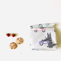 Lunch-bag enduit scooters