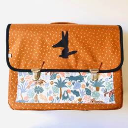 Cartable CP/primaire renforcé et léger Animaux de la savane