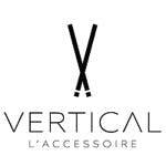 Logo de la marque Vertical l’Accessoire fabricant français de bretelles, ceintures et accessoires.