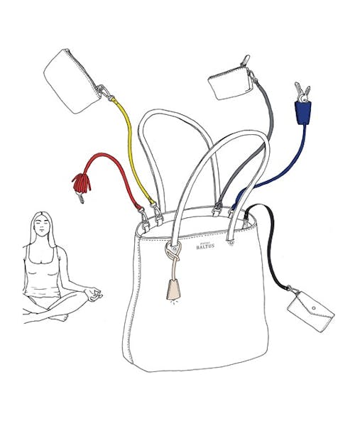 La pieuvre des liens pour sac et accessoires de fabrication française.