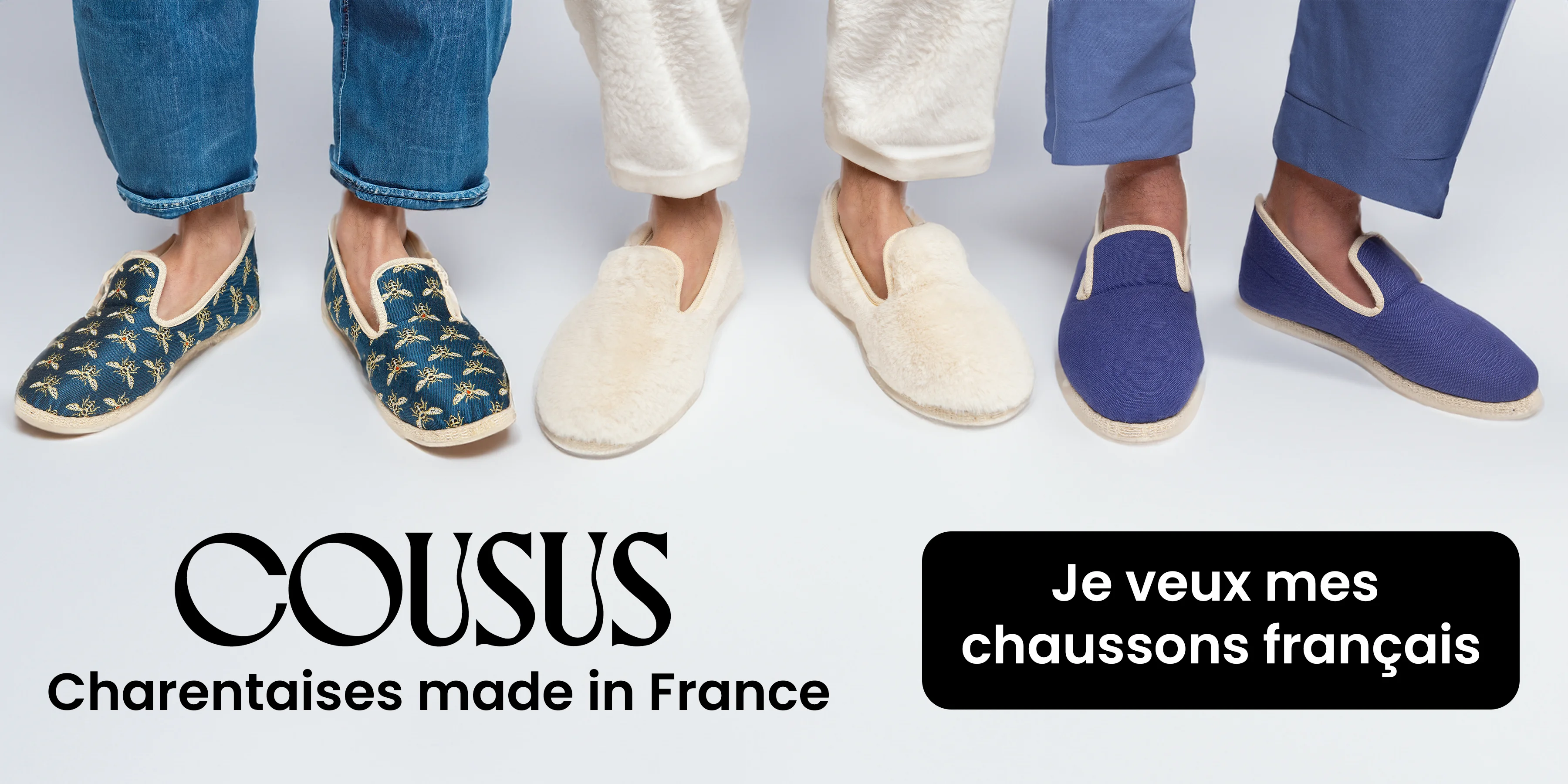 Chaussons chaussettes hommes -  France