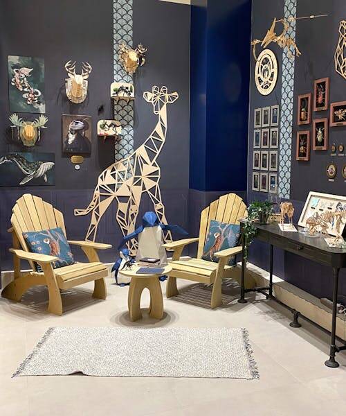 Boutique Agent Paper, décoré avec les produits déco et papeterie Made in France.