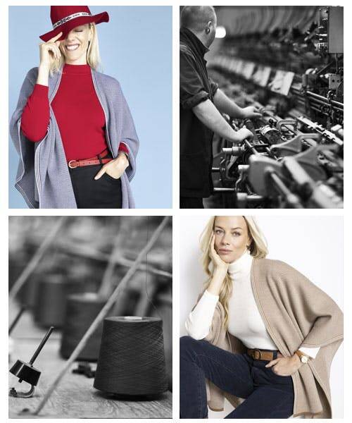 Fabrication de produits en mailles fabriqué en France par Maison Solfin.