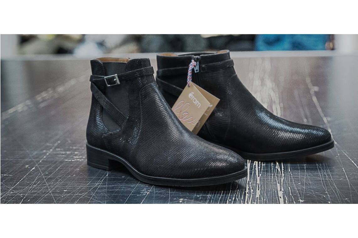Les bottines plates fabriquées en France pour Femme