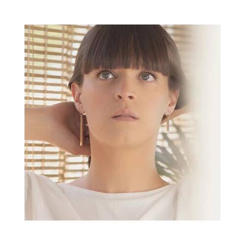 Amoodz - Boucles d'oreilles pendantes asymétriques Ingots