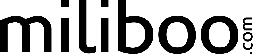 Logo société Miliboo, meubles et ameublement.