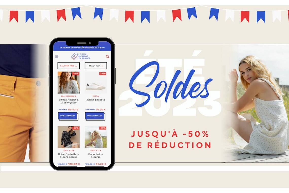 Retrouvez tous les soldes et promotions Made in France sur Lesitedumadeinfrance.fr.