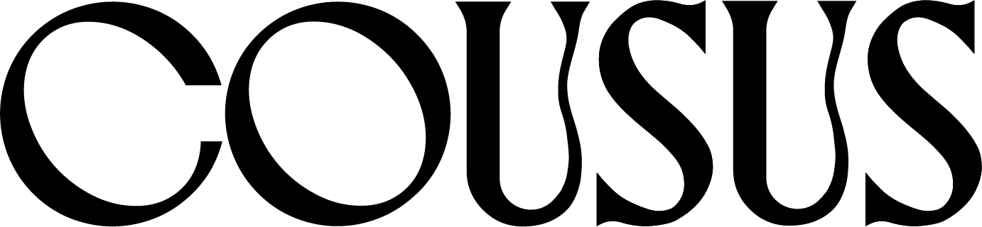 Logo entreprise Cousus, la marque de charentaises fabriquées en France à la main.