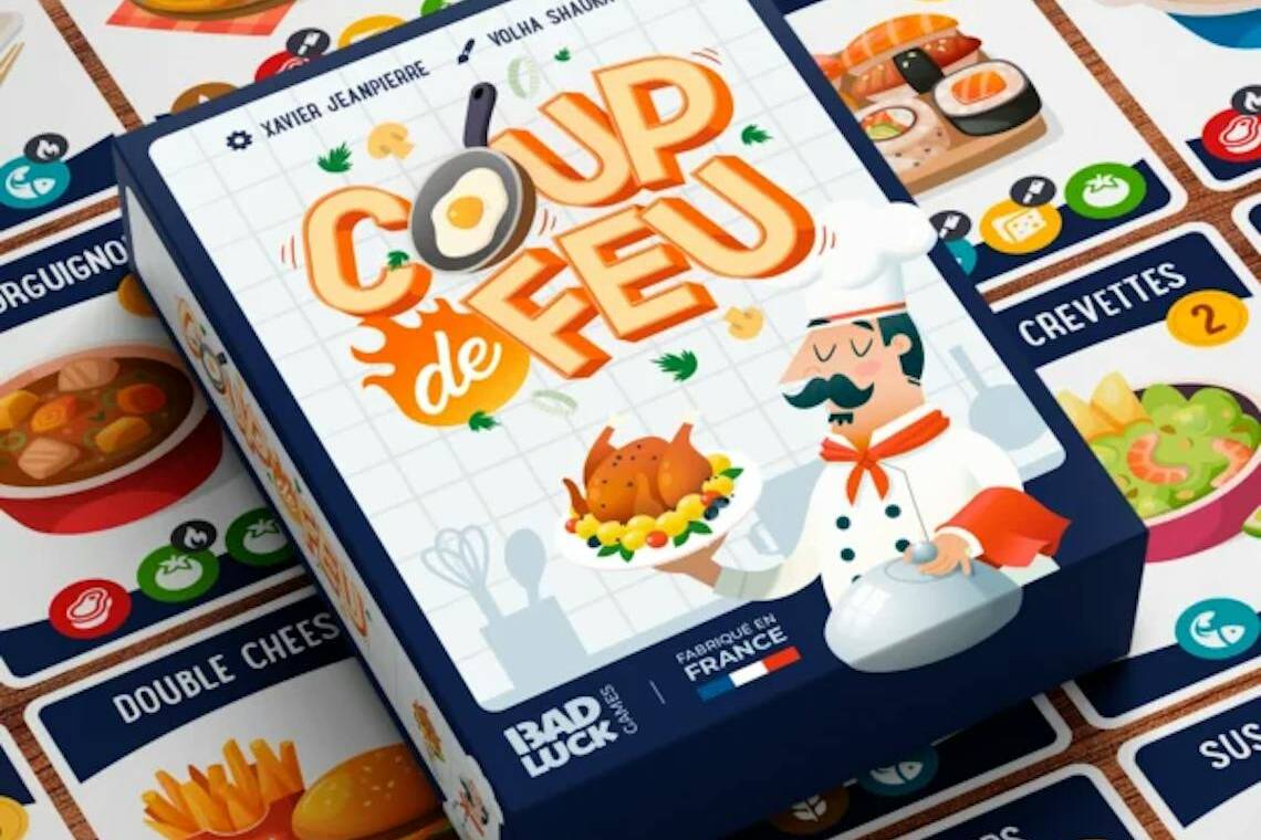 Jeu de carte Fabriqué en France pour les passionnés de gastronomie française..