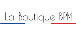 Logo La Boutique BPM, spécialistes des accessoires et sacs en velours fabriqués en France.