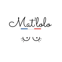 Logo entreprise Mat’lolo marque de vêtements de grossesse et d'allaitement fabriqués en France.