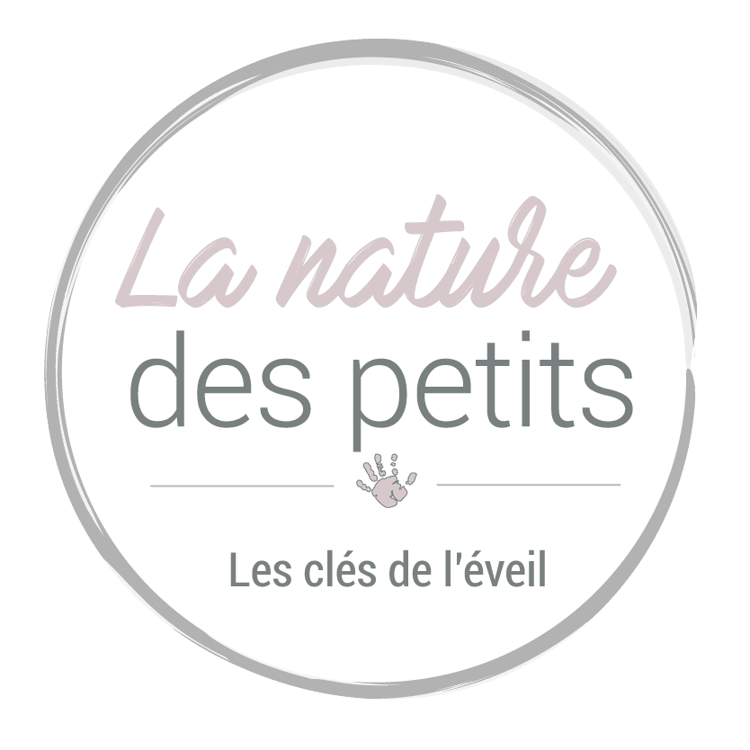 Logo marque La nature des petits marques de jeux pour enfant et d'éveils fabriqués en France.
