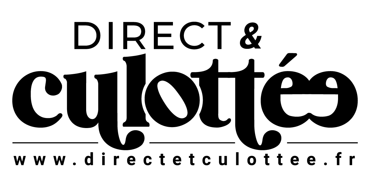 Logo de la marque Direct & Culottée fabricant français de culottes menstruelles et serviettes hygiéniques lavables.